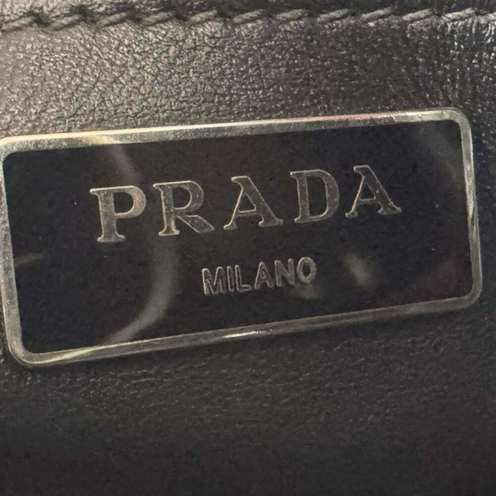 PRADA Red Leather Shoulder Bag - Picture 14 of 14